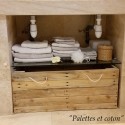 Coffre tiroir salle de bain