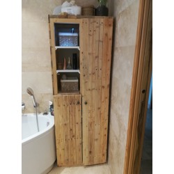 Armoire de salle de bain palettes