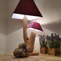 Lampe déco double