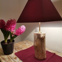 Lampe déco simple "Framboise"