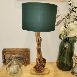 Lampe déco tendance verte